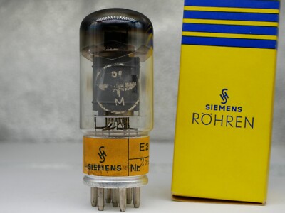 1x SIEMENS E2d YELLOW POST-RÖHRE TUBE NOS/NIB/NEW TESTET DA Ed 27