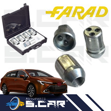 FARAD kit 4 Dadi Antifurto Per Toyota Corolla Con Cerchi In Lega StilBull 382