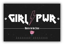 Girl On Board Cute Elephant Vinyl Sticker Bumper Decal