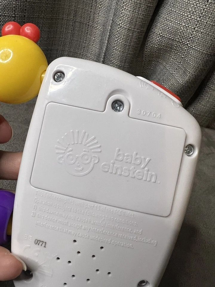 Caja de música Baby Einstein para llevar melodías cuentas juguete para bebé ilumina canciones juguete Foto 4 de 4