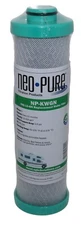 Neo-Pure RV Filter for Forest River FRE-10-GN - aqua end caps - Single