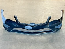 ⭐2014-2017 MERCEDES E-CLASS W213 COMPLETE FRONT BUMPER PANEL COVER BLACK ASY OEM
