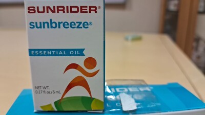 Sunrider Sunbreeze Essential Oil 0.17fl.oz Pain Relief Muscle Ache Menthol Herb