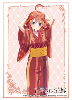 Quintessential Quintuplets Sleeves Bushiroad Card Sleeves 60 Itsuki Nakano Anime