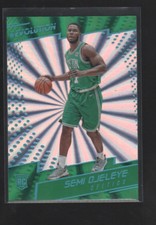 SEMI OJELEYE 2017-18 PANINI REVOLUTION SUNBURST PARALLEL ROOKIE CARD #144   /75