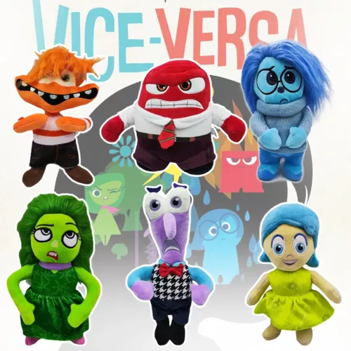 10 Styles New Disney Inside Out 2 Anxiety Soft Plush Stuffed Toys Doll Xmas Gift - Picture 2 of 23