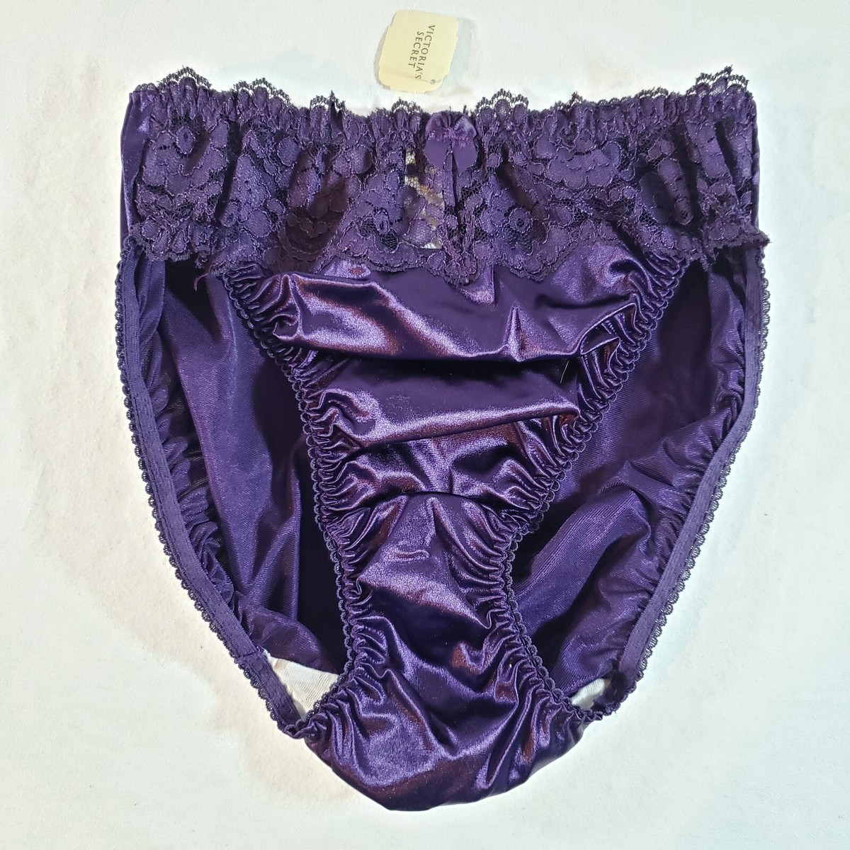 Victoria's Secret Second Skin Satin Miracle Lace Brief Medium