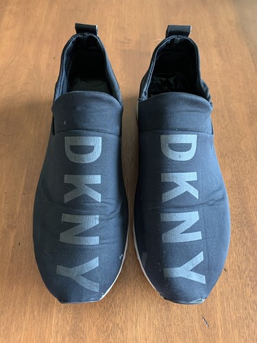 DKNY Women's Jadyn Sneakers Black Size 6.5 - 第 2/8 張圖片