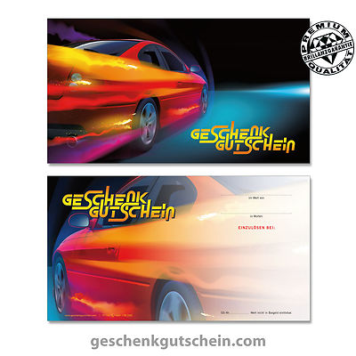 Gutscheinkarten ''Standard'' für Tankstellen, Werkstätten und Service TK1220