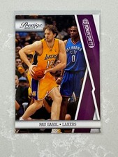 2010-11 Prestige Pau Gasol Bonus Shots Purple #51  /49