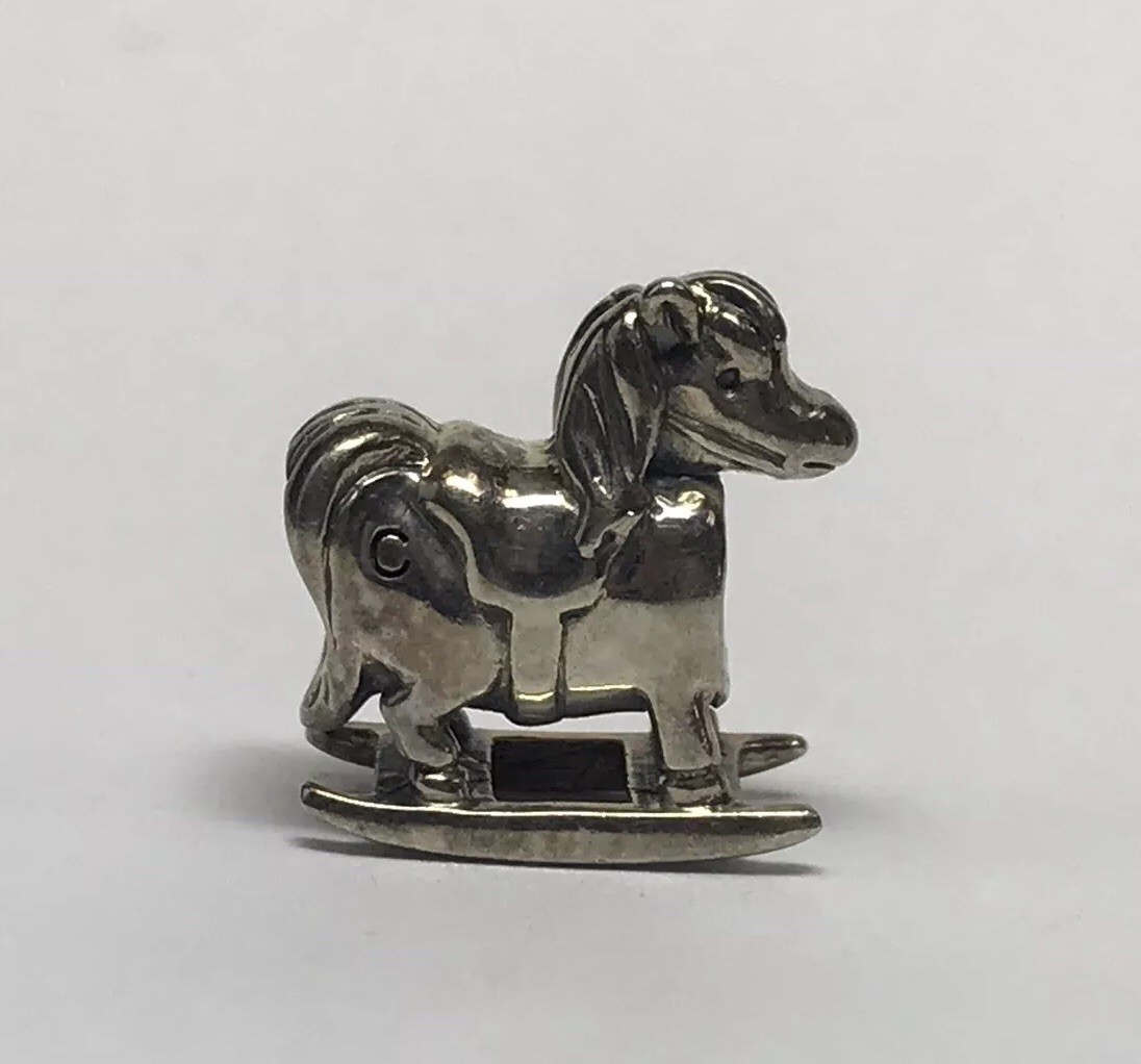 CHAMILIA ROCKING HORSE STERLING SILVER CHAM CHARM BEAD