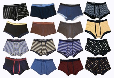 M&S Boxer Shorts Cotton Jersey Trunk Fit Stretchy Multipack Size S M L XL 2XL