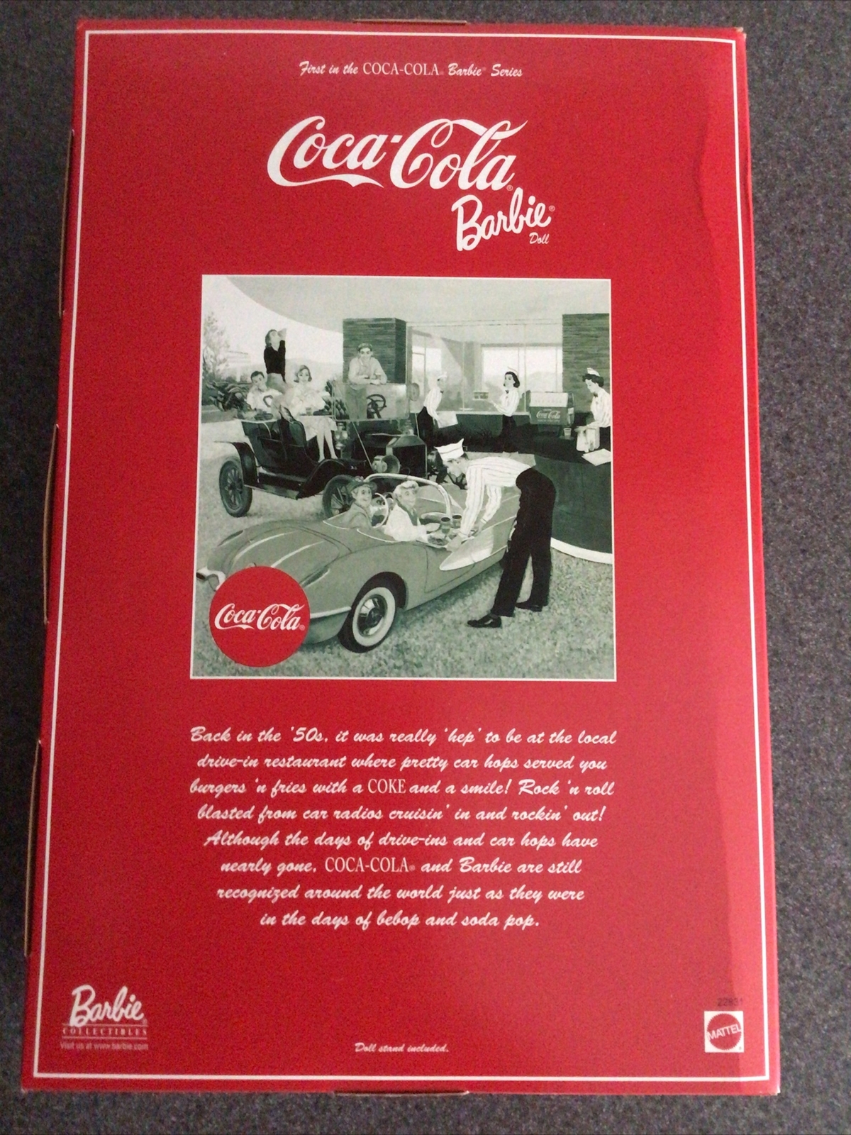 1998 coca cola barbie