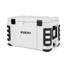 72 quart igloo marine cooler with cushion