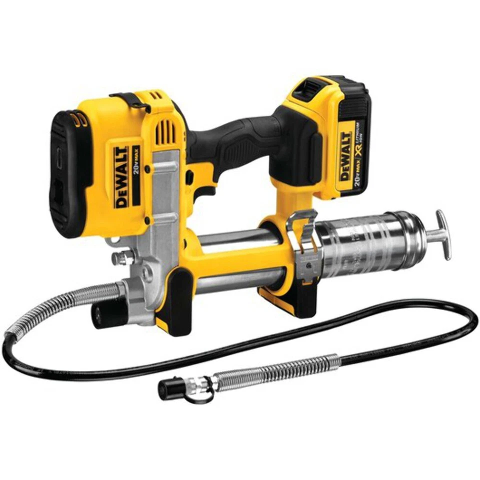 Kit de pistola de grasa de iones de litio DeWALT 20V DCGG571M1 MAX Foto 2 de 4