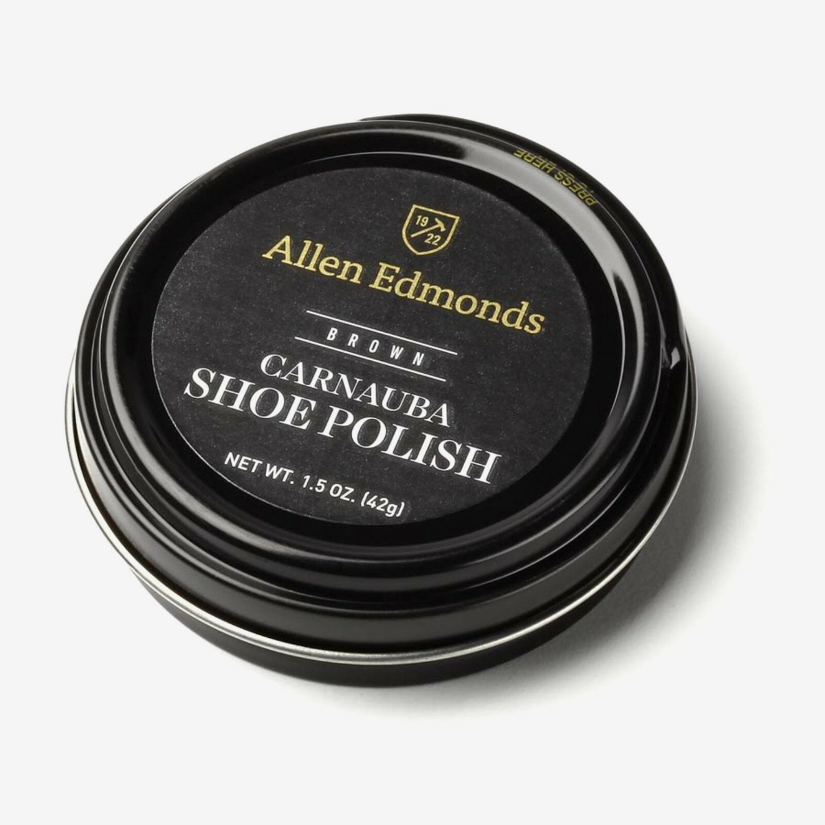 Allen Edmonds Premium Carnauba Wax Shoe Polish - High-Gloss Luxury Shoe Care (Choose Color: Black, Brown, Burgundy, White)-987728