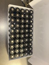 50 PANASONIC INDUSTRIAL LITHIUM CR123A 3V BATTERY DL123 EL123 123 EXP 2031 J1