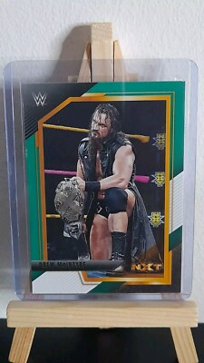 2022 Drew Mcintyre Panini NXT 2.0 WWE Green Parallel NXT Alumni 