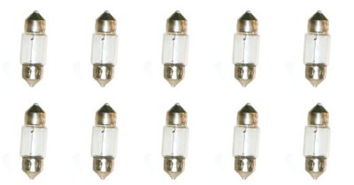 10x 3175 31MM 30MM Bright Dome Lamp Car Mini Festoon Light bulbs 12v DE3175 LOT