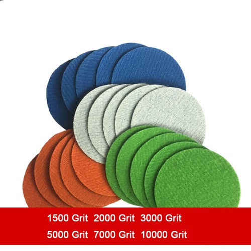 2 Inch Wet & Dry Sponge Sanding Discs 1500-10000 Grit Hook & Loop Sandpaper 50mm - Picture 4 of 6