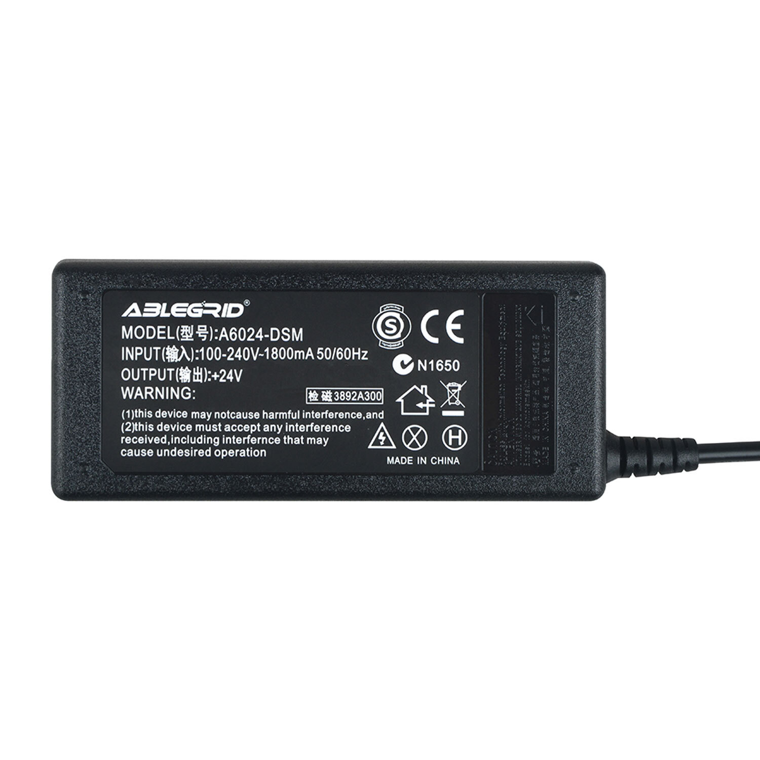 24V AC Adapter Charger For Samsung HW-Q60T HW-Q60T/ZA Soundbar Power Supply Cord