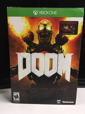 Doom Collector S Edition Microsoft Xbox One 16 For Sale Online Ebay