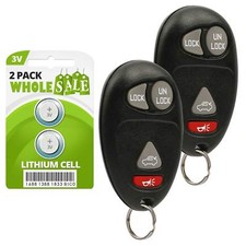 2 Replacement For 2001 2002 2003 Pontiac Grand Prix Key Fob Control