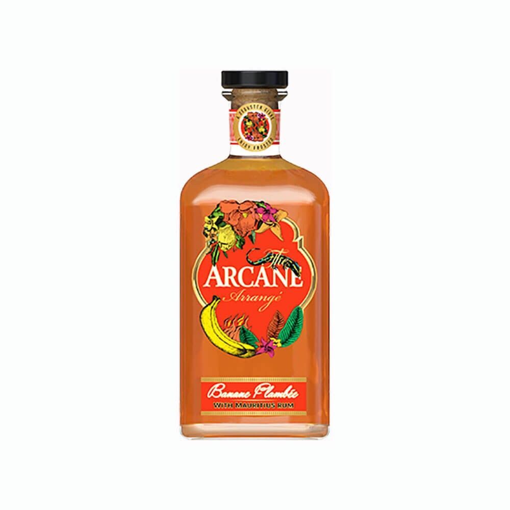 Arcane - The Arcane Arrangé Banane Flambée Spirit Drink with Rhum 0,70 lt.