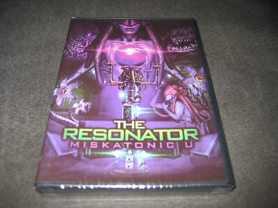 THE RESONATOR MISKATONIC U (DVD 2021) BRAND NEW - NOT RATED -WIDESCREEN - HORROR