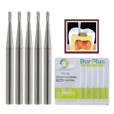 Wave Dental Burs FG 330 Pear Head Tungsten Carbide Friction Grip High Speed 330