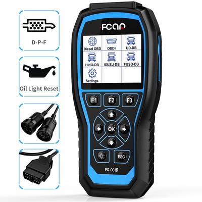 Fcar F506 PRO Diesel Heavy Duty Truck Diagnostic Scanner Tool DPF Regen for Hino