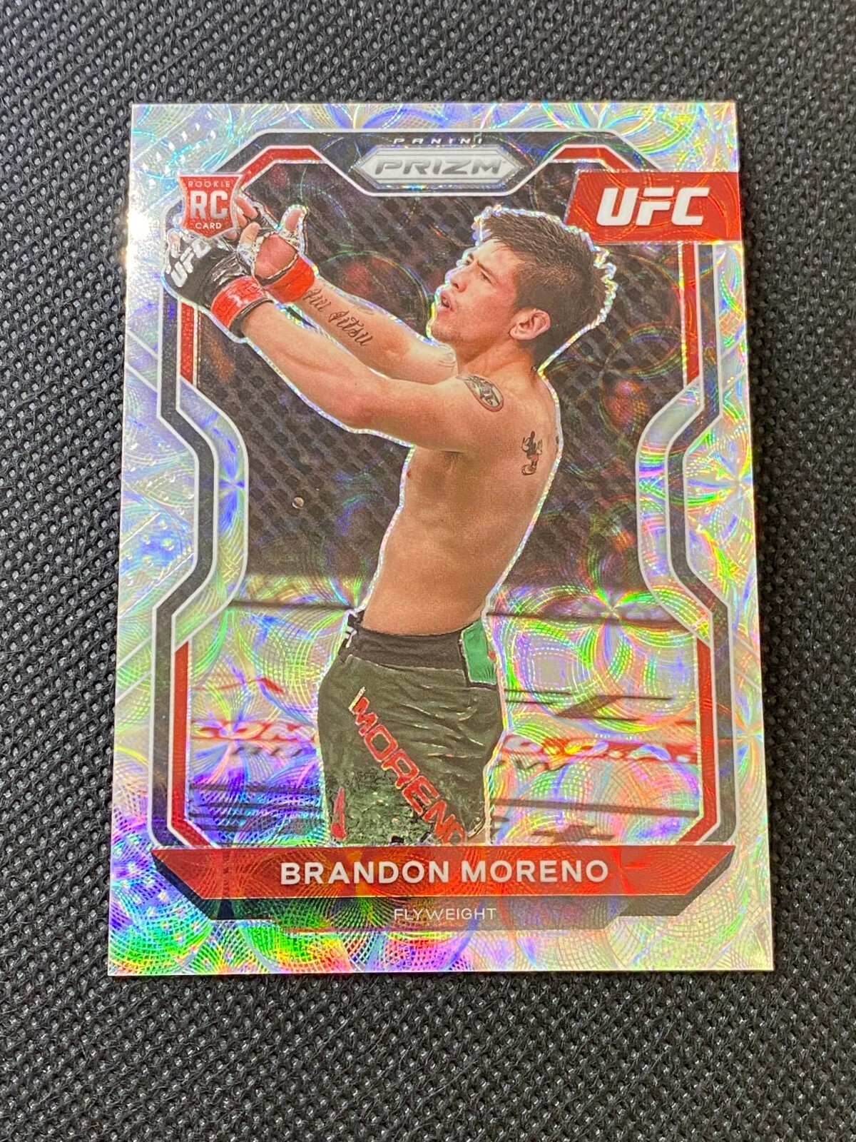 2021 Panini Prizm UFC Brandon Moreno Premium Box Set Scope Rookie RC /99 #38🔥