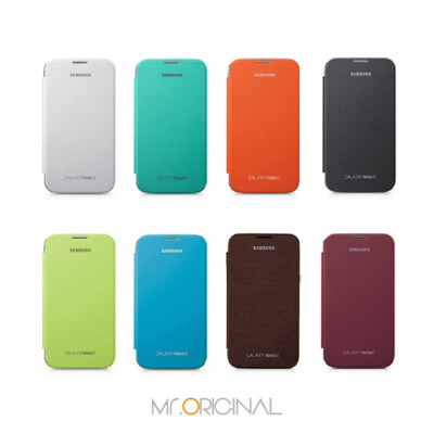 Original Samsung Official Galaxy Note 2 N7100 Flip Cover Case with NFC