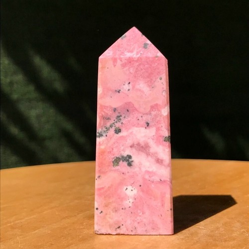 5PC 500G Natural cobaltocalcite Quartz Obelisk Crystal Quartz Wand Point Healing - Picture 10 of 21