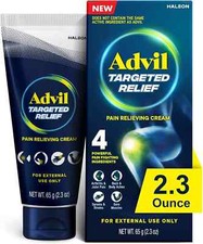 Advil Targeted Relief Pain Relieving Cream, up to 8 Hours of Powerful Relief