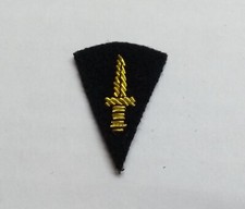 Mess Kit Abzeichen Kommando Dolch britische Marines handgestickt Draht Arm Patch