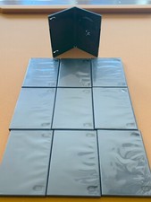 11 Black DVD/CD Cases Standard Single Disc