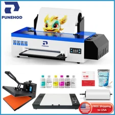PUNEHOD F13 A3 13in L1800 DTF Printer Transfer Printer Heater Press Bundle 
