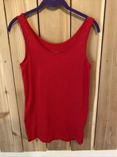 A New day Red Sleeveless Top Size L NWOT