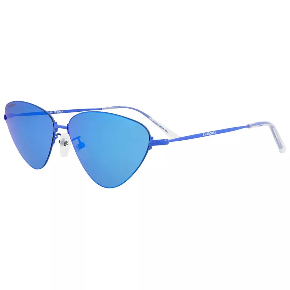 Balenciaga Eyewear cat-eye-frame Glasses - Blue