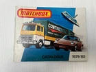 Catalogue novelties MATCHBOX edition in French 1979/80 79 pages car