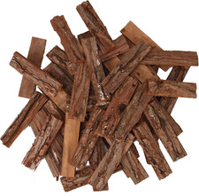 4" Craft Sticks, 45Pcs Wooden Sticks for Crafts, Natural Wood Log Twigs for DIY