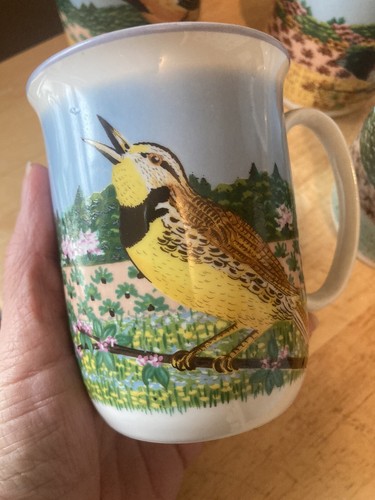 Napa Valley Sara Barnes Coffee/Tea Pot set w/ mugs Pheasant - Autumn - Picture 5 of 15