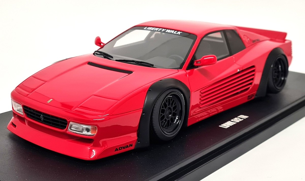 GTSpirit 1/18 - Ferrari Testarossa Liberty Walk LWBK 2022
