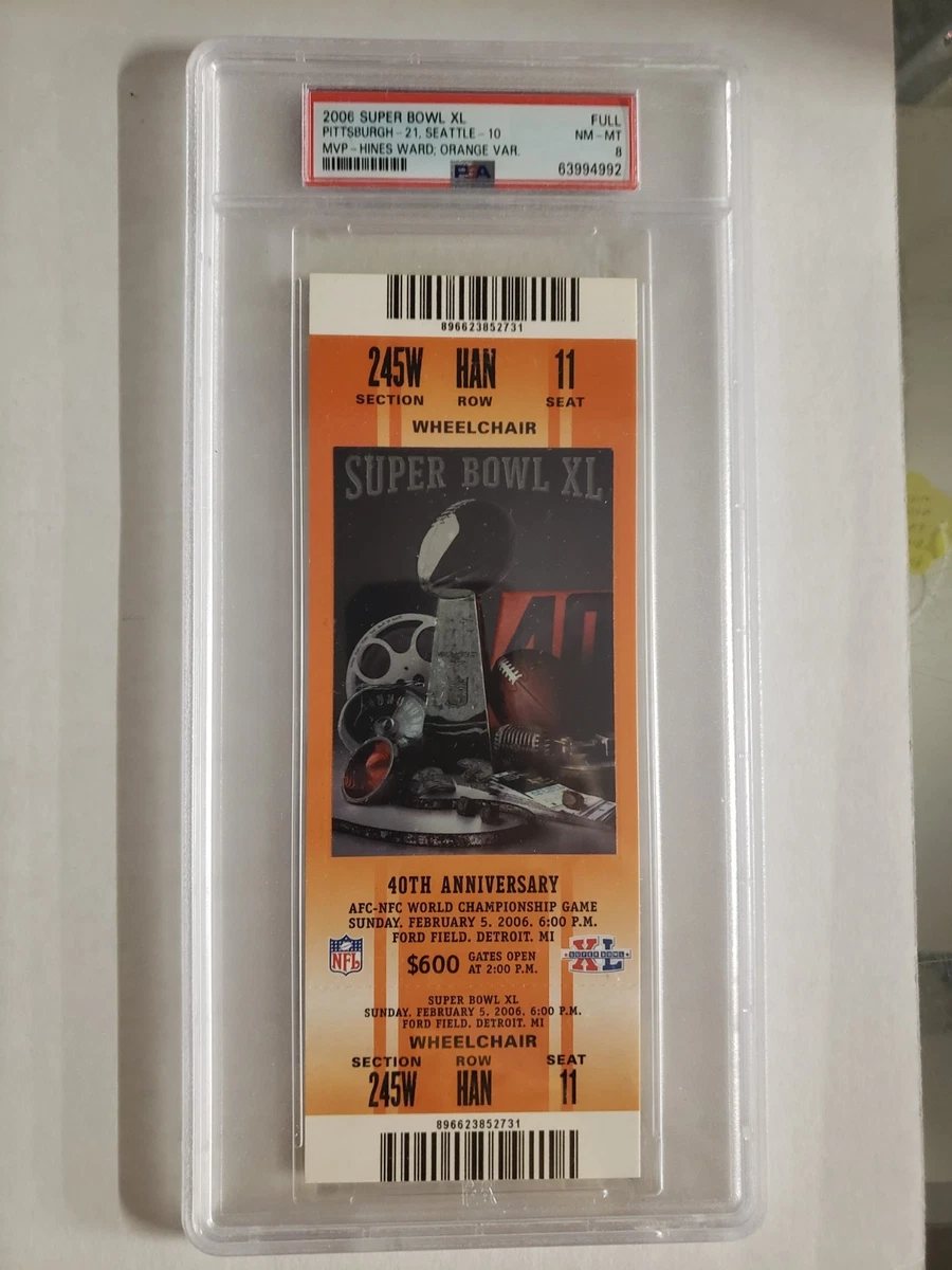 Super Bowl In Vintage Sports Ticket Stubs for sale | eBay