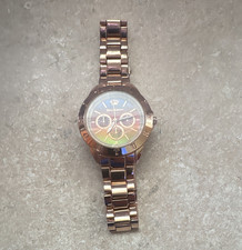 Juicy Couture Women's Chronograph Quartz Analog Rose Gold Bracelet Watch