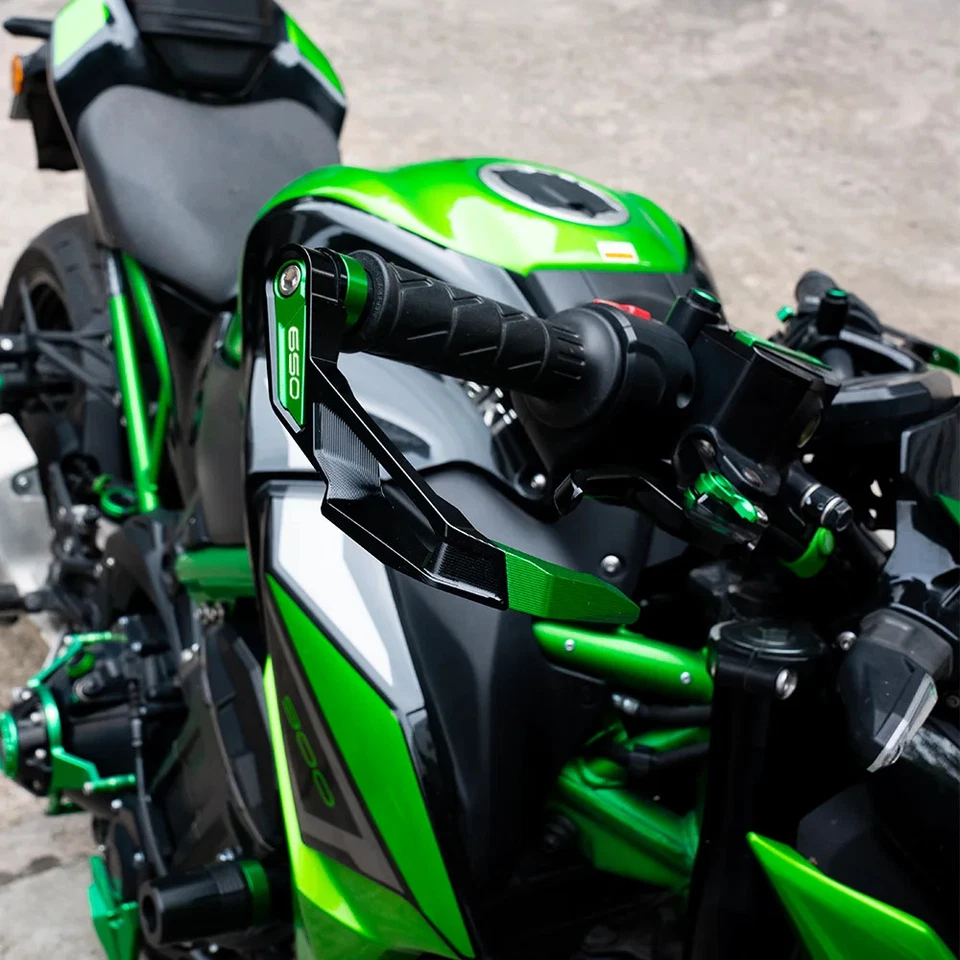 Protector de palancas de freno de manillar protector de manos para Kawasaki Z900 Z650 Ninja650 Foto 2 de 4