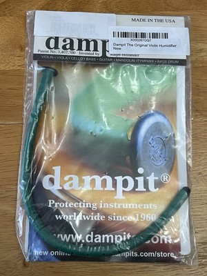 DAMPIT Violin Viola Cello Bass Humidifier   Instrument Humidification System