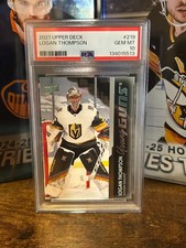2021-22 UPPER DECK SERIES 1 LOGAN THOMPSON YOUNG GUNS #219 PSA 10 GEM