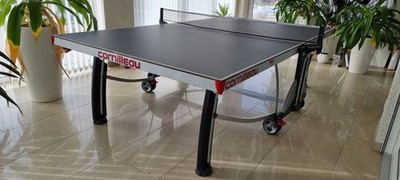 Cornilleau 500 Profi Indoor Tischtennisplatte Grau - Wettkampf-Qualität